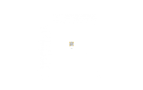 Flat back piercing, 14krt.goud met zirkonia PER STUK!! (2mm.) - 24512