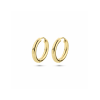 Oorringen, 9 karaat (15x2,5mm.) - 24398