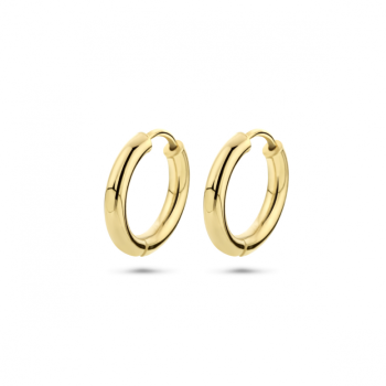 Oorringen, 9 karaat (15x2,5mm.) - 24398