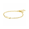ZINZI Armband, model ZIA2530G graveerbaar (lengte verstelbaar: 17-20cm.) - 25106
