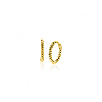 Zinzi Oorringen, model ZGO468 14krt.goud  (10x1,3mm.) - 24497