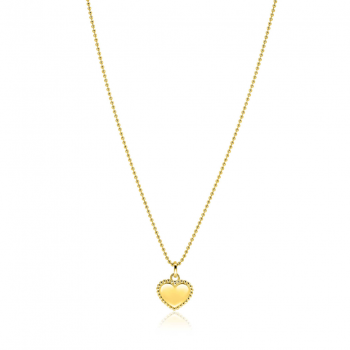 Zinzi Hanger, model-ZIH2652G hart met parelrand voor gravure ZIH2652G (excl. collier) - 24575