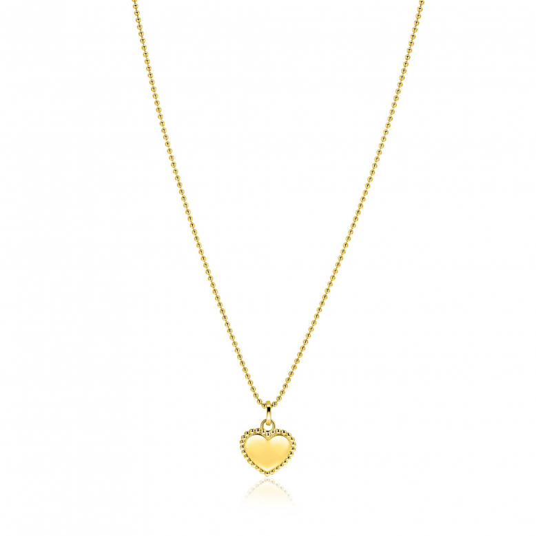Zinzi Hanger, model-ZIH2652G hart met parelrand voor gravure ZIH2652G (excl. collier) - 24575
