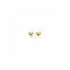 Oorknoppen, 9 karaat hart 4mm. - 24803