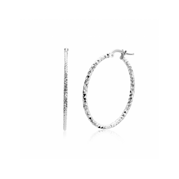 Zinzi Oorringen, Model ZIO2911 rond gediamanteerd (32x2mm.) - 24979