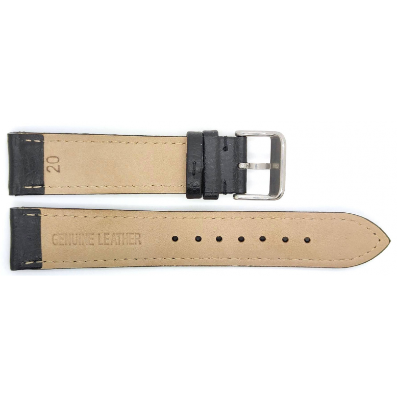 BBS Bison grained calf leather watch strap. - 23167