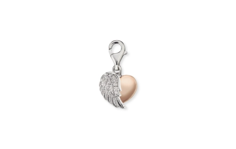 Engelsrufer Hanger, model ERC-HEARTWING-BICOR (11mm.) - 18809