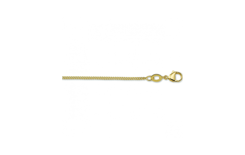 HC Collier, double gourmet 1,4 mm. (lengte 42cm.) - 23042