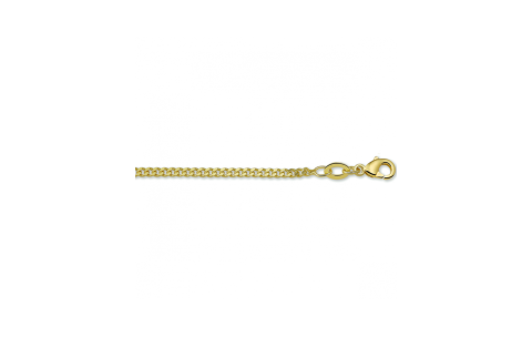 HC Collier, double gourmetteschakel (lengte: 50cm.) - 23050