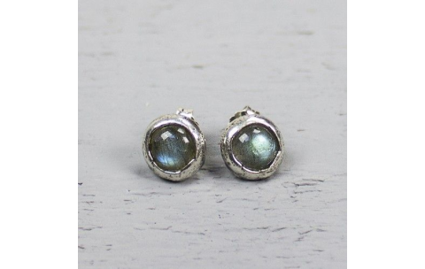Jeh Jewels, Oorknop model 19551 (Labradoriet) - 15342