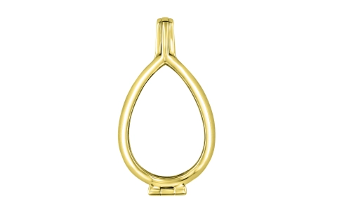 MY iMenso *Medallion Goccia* model 25-0074 zilver geel-verguld - 17186