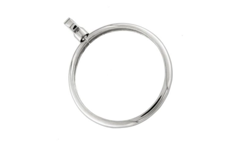 My iMenso *Medallion Grande* model 33-0055 zilver (opent met schroef-oog) - 16143