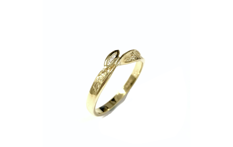 Sueno Ring, model 97078  14krt.goud met 0.016ct.diamant (maat 17,75) - 18671