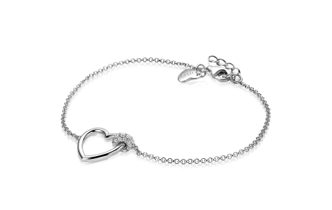 Zinzi Armband, model ZIA1755 (open Hart) - 17411