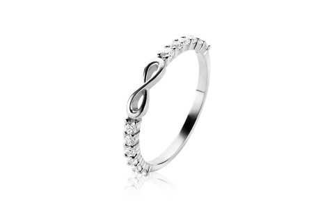 Zinzi Ring, Model ZIR1199 (maat 54) infinnity - 14693