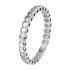 HC Ring, 14krt. witgoud (maat 18) - 10509