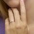 HC Ring, 14krt. witgoud (maat 18) - 10509