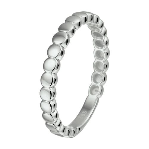 HC Ring, 14krt. witgoud (maat 18) - 10509