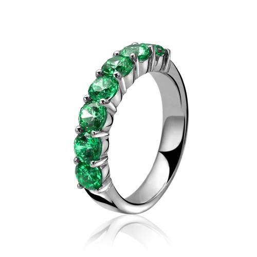 Zinzi Ring, model ZIR1000G (maat 56) steenmaat: 4mm. - 11060