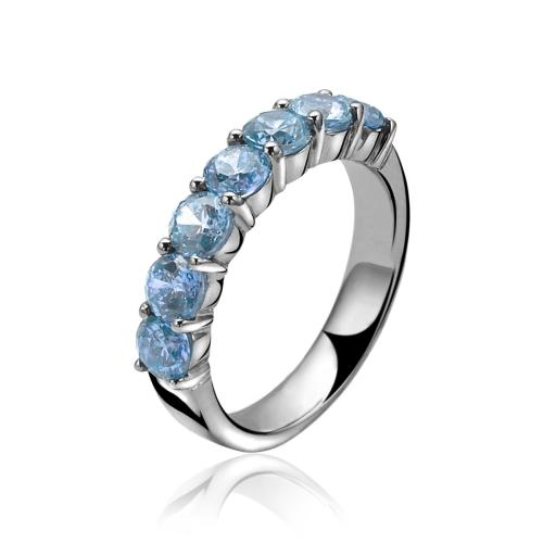 Zinzi Ring, model ZIR1000B (maat 546) steenmaat: 4mm. - 11062
