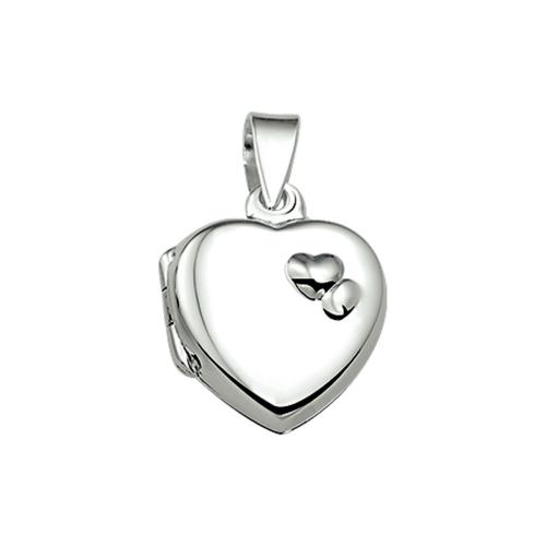 HC Medaillon, zilver hart - 11885