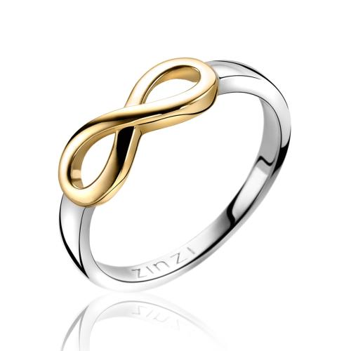 Zinzi Ring, model ZIR1065g infinity (maat 54) - 12162