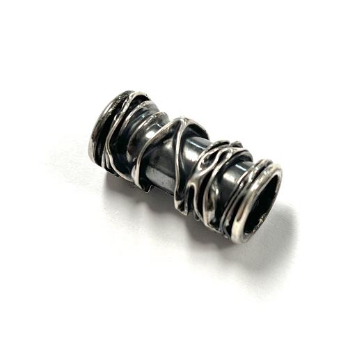 Jeh Jewels Buis-ornament, zilver model 18939 (26mm.breed) - 12488