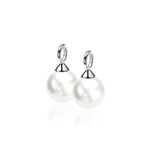 Zinzi Oorbedels, model ZICH305W (12mm.) - 12550