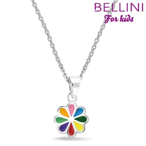 Bellini Collier, model 574.023 bloem multi (lengte 34-38) - 13019