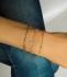 Zinzi Armband, model ZIA1188R hartjes (lengte: 18-20,5cm.) - 13320