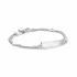 Graveerarmband, zilver met hartje (verstelbaar: 9-11cm.) - 13455