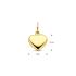 HC Hanger, 14krt.goud hart (8,5mm.) - 13659