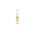 Hanger, 14krt.goud hart  (10,5mm.) - 13660