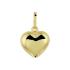 Hanger, 14krt.goud hart  (10,5mm.) - 13660