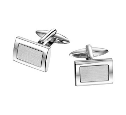 HC Manchetknopen, edelstaal12x18mm. - 14079