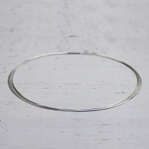 Jeh Jewels, Collier Model 19072 edelstaal 5-draads (45cm.) - 14139