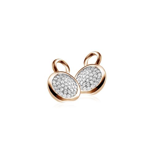 Zinzi Oorbedels, model ZICH1151D (12mm.) - 14750