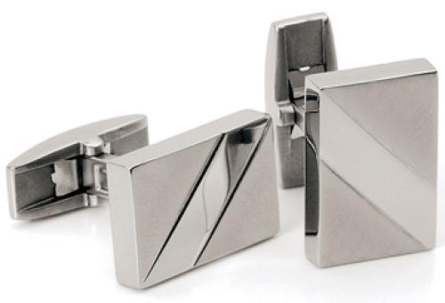 Boccia Manchetknopen, titanium model 0603-01 - 15107