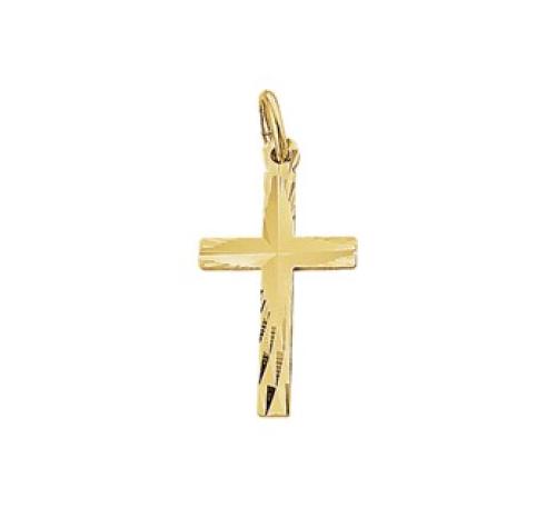 HC Hanger, 14krt.goud kruisje (12x22mm.) - 15220