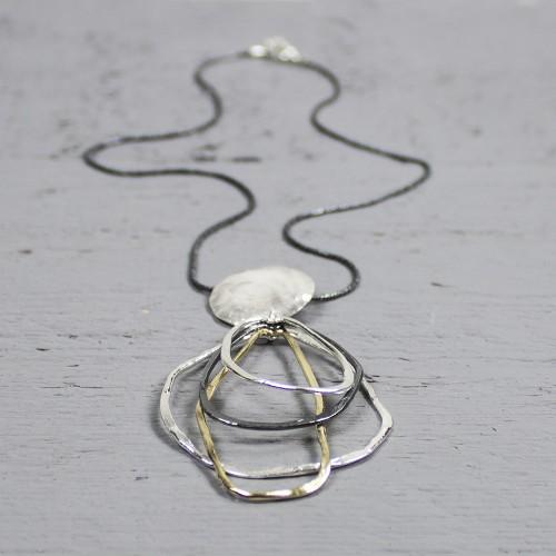 Jeh Jewels, Hanger model 19534 (incl.collier 45cm.) - 15346