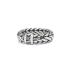 Silk Ring, zilver/oxie model 352 ZIPP Collectie (maat 18,5) - 15422