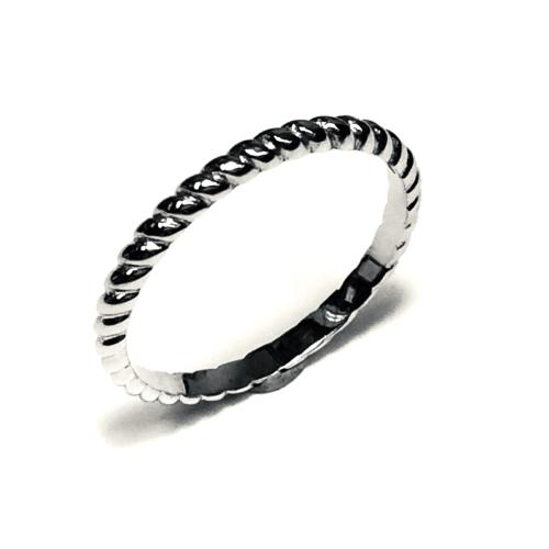 Joy & Julia Ring, 14krt.witgoud (mt.18) - 15570