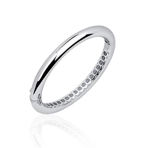 HC Bangle, zilver bol met scharnier (breedte: 7mm.) - 15799
