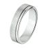 Amorio Ring, zilver gerhodineerd breedte 5mm. (maat 20) GLADDE RING - 16383