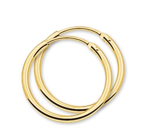 HC Oorringen, 14krt.goud (20x1,5mm.) - 16549