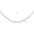 Collier, zoetwaterparel 5,5mm. m/zilveren sluiting (lengte: 42-46cm.) - 16651