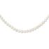 Collier, zoetwaterparel 5,5mm. m/zilveren sluiting (lengte: 42-46cm.) - 16651