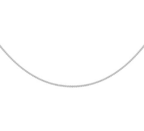 HC Collier, zilver gourmetschakel (lengte: 42cm.) - 17037