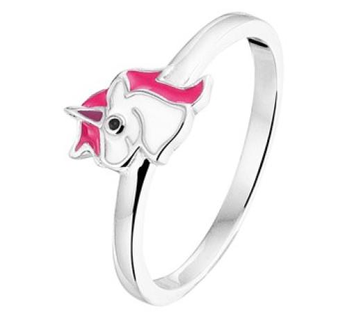 HC Ring, zilver eenhoorn (maat 14,5) - 17042