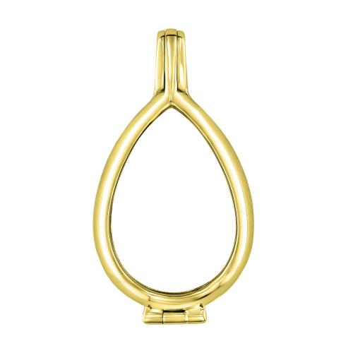 MY iMenso *Medallion Goccia* model 25-0074 zilver geel-verguld - 17186
